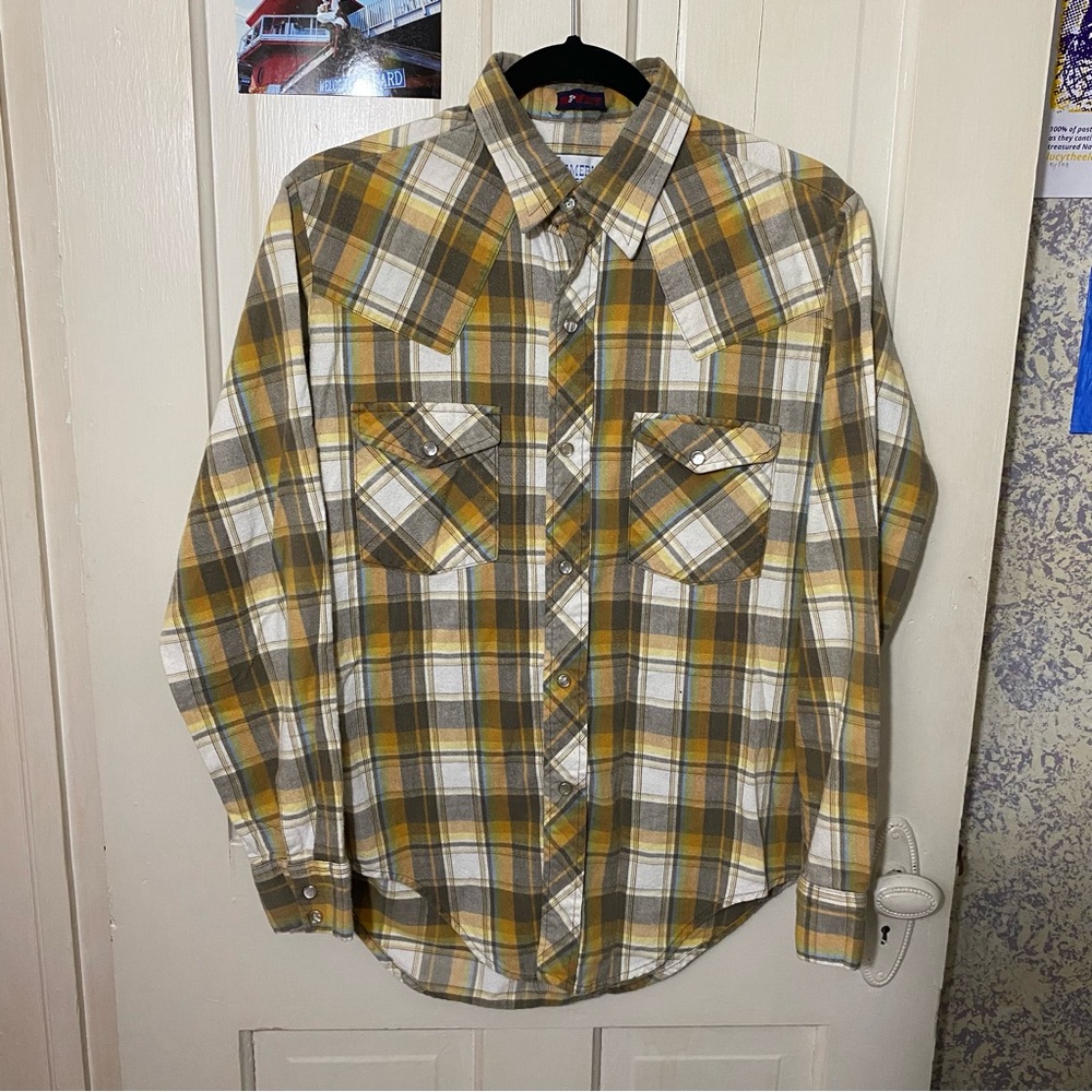 VINTAGE | Rivet American Shirtmakers LTD Snap Button Flannel Shirt